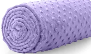 Minky Polar 380g  Lawenda / Lavender , pluszowa dzianina poliestrowa, kolor jasny fiolet