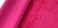 Minky Gładkie Polar 380g Fuksja / Fuchsia, pluszowa gładka dzianina poliestrowa, Smooth Minky, kolor fuksja