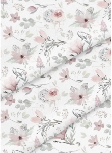 Dzianina Pastelowe Magnolie