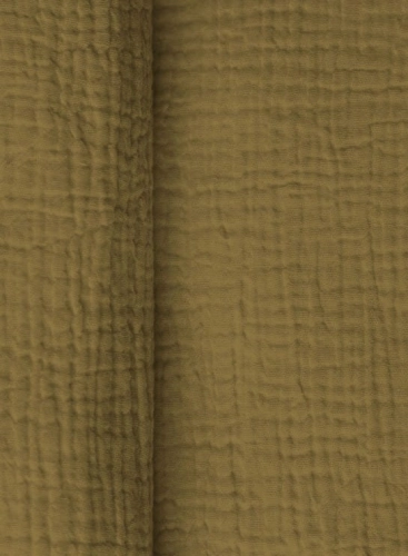 Muślin / Double Gauze - Ecru olive