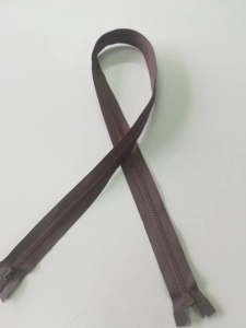 Zamek Kostkowy Dwusuwakowy Mocha Mousse 100cm