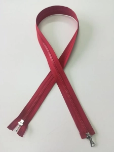 Zamek Kostkowy Dwusuwakowy Ketchup 80cm