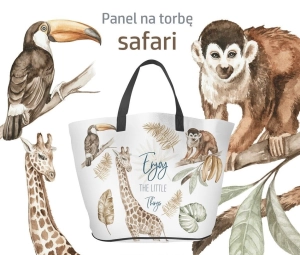 Panel Wykrój Na Torbę Safari