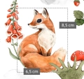 Bawełna Forest Fox