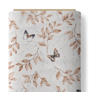 Tkanina Bawełniana Premium Gałązki i Motyle / Twigs & Butterflies
