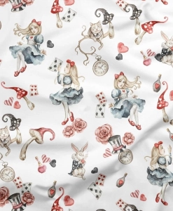 Bawełna  Alicja w krainie czarów / Alice in Wonderland