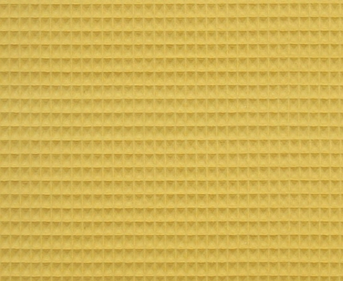 Bawełna Waffle Musztarda
