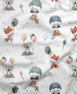 Bawełna  Szop spadochron / Parachute raccoon