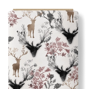 Tkanina Bawełniana Premium Jelenie / Deer