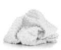 Minky Polar 380g Biały / White, pluszowa dzianina poliestrowa, kolor biały
