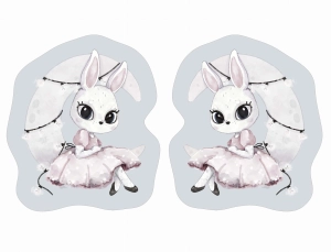 Maskotka Moon Bunny