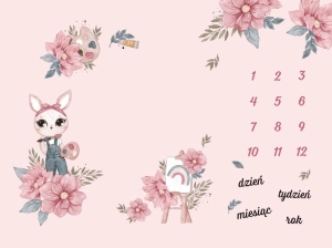 Foto mata "Artist Bunny"