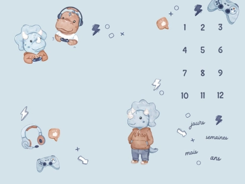 Couverture étape "Gamer Dudes Blue" FR