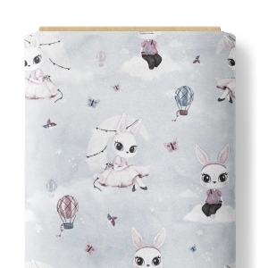 Dzianina dresowa Bunny Moon