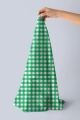 Bawełna Zielona Kratka / Green Checkered Cotton