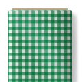 Bawełna Zielona Kratka / Green Checkered Cotton