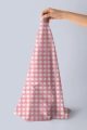 Bawełna Różowa Kratka / Pink Checkered Cotton