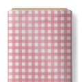 Bawełna Różowa Kratka / Pink Checkered Cotton