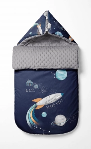 Panel Na Śpiworek Blast Off Navy