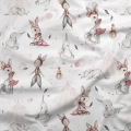 Tkanina Bawełniana Królik i Słoń / Rabbit and Elephant