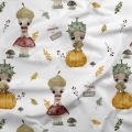 Bawełna Jesienne Skrzaty / Autumn sprites