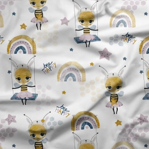 Bawełna Pszczółki / Bees