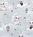 Poliester Wodoodporny Bunny Moon