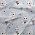 Poliester Wodoodporny Bunny Moon