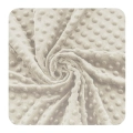 Minky Polar 380g Piaskowy / Bleached Sand, pluszowa dzianina poliestrowa, kolor piaskowy