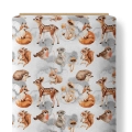 Jersey Forest White & Gray
