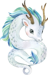 Maskotka Blue Dragon, welurowy panel na maskotkę, panel na poduszkę