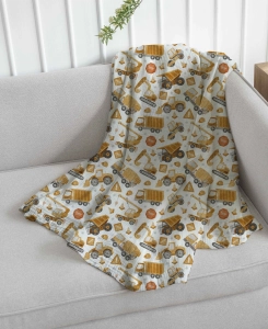 Drukowany Muślin Bawełniany Plac Budowy, Double Gauze, Printed Cotton Muslin
