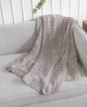 Drukowany Muślin Bawełniany Pink Fairy Mouse, Double Gauze, Printed Cotton Muslin