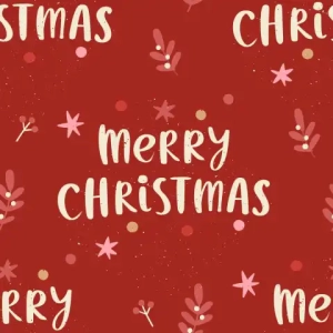 Merry Christmas Red