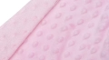Minky Polar 380g Jasny Róż / Blushing Bride, pluszowa dzianina poliestrowa, kolor jasny / pudrowy róż