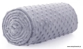 Minky Polar 380g Szary  / Dapple Gray, pluszowa dzianina poliestrowa, kolor szary