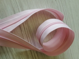 Taśma suwakowa różowa 5mm