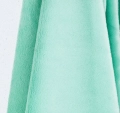 Minky Gładkie Polar 380g Miętowy / Beach Glass, pluszowa gładka dzianina poliestrowa, Smooth Minky, kolor miętowy