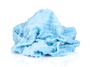 Minky Polar 380g  Sky Blue, pluszowa dzianina poliestrowa, kolor błękitny