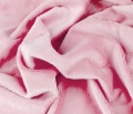 Minky Gładkie Polar 380g Jasny Róż / Blushing Bride, pluszowa gładka dzianina poliestrowa, Smooth Minky, kolor jasny / pudrowy róż