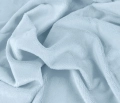 Minky Gładkie Polar 380g Błękit / Baby Blue, pluszowa gładka dzianina poliestrowa, Smooth Minky, kolor jasny błękit