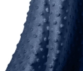 Minky Polar 380g Navy / Poseidon, pluszowa dzianina poliestrowa, kolor granatowy