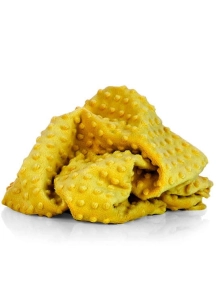 Minky Polar 380g Musztardowy / Spicy Mustard, pluszowa dzianina poliestrowa, kolor musztardowy