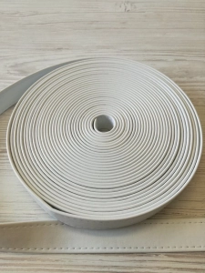 Pasek Ekoskóra 19mm Biały